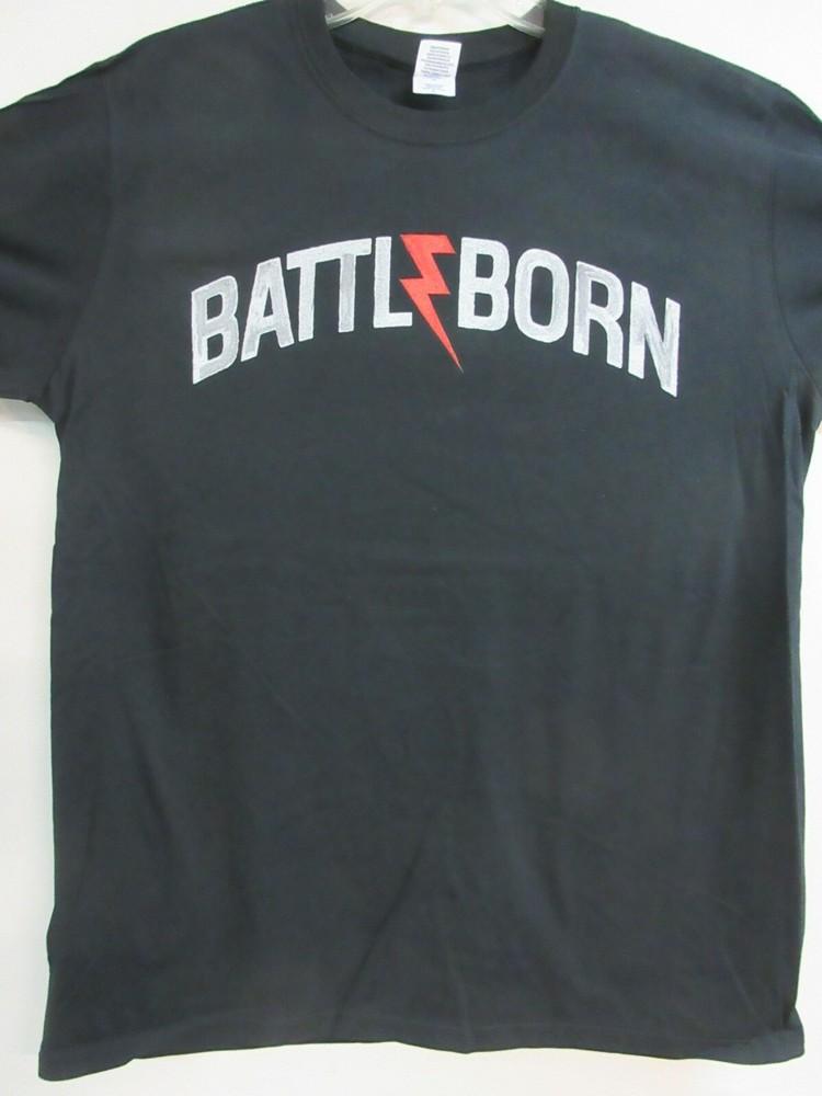 THE KILLERS OFFICIAL MERCH BATTLE BORN 12 BAND CONCERT MUSIC  EXTRA LARGE Unisex T-Shirt XXXXL