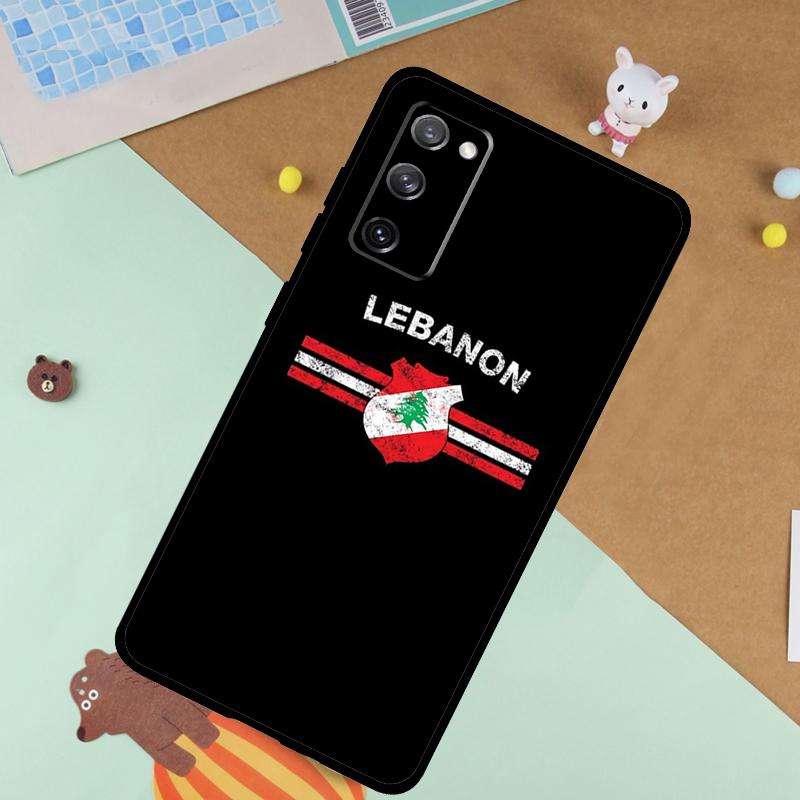 

Lebanese Lebanon Flag Soft Case For Samsung Galaxy S25 Ultra S9 S10 S20 FE S21 S22 S23 Plus S24 Ultra Funda Cover Note 20 Ultra