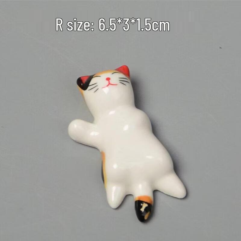 Cute Japanese Ceramic Cat Chopstick Rest