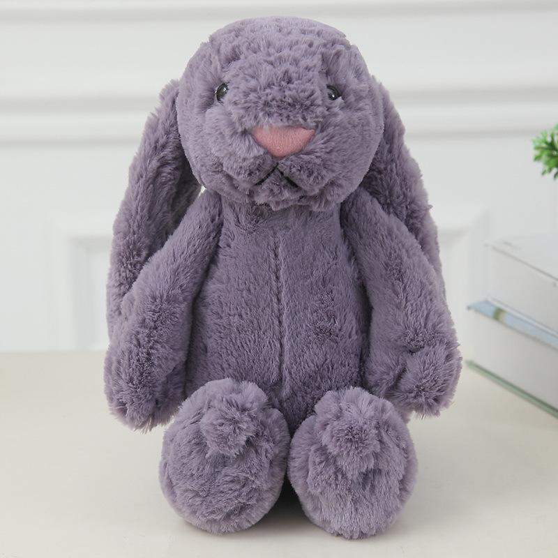 Cute Rabbit Doll Plush Toy Rag Doll Comfort Rabbit Doll Give Birthday Gift Pillow
