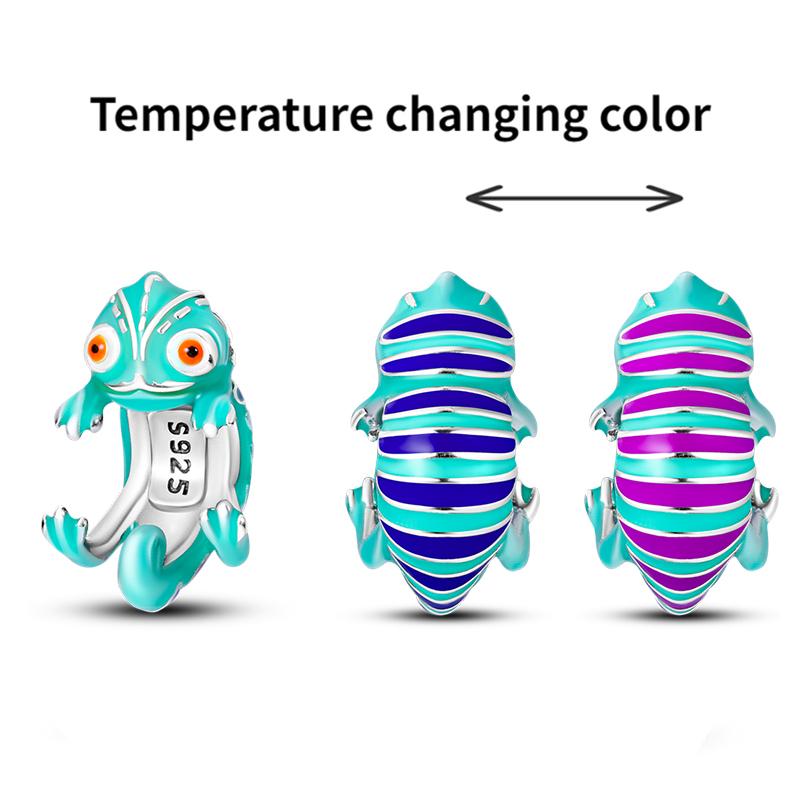 92 Styles Original Copper Green Series Cactus Avocado Clover Charms Bracelet Pendant Diy Clip Beads Women'S Jewelry