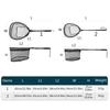 Aluminum Alloys Telescoping Landing Net NonSlip Folding Fishing Net  Collapsible Fishing Net  for Kids Adults