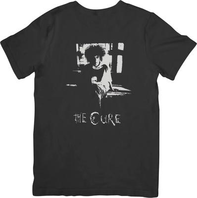 The Cure Music Unisex Fit for Men & Women Quality Cotton T-Shirt Black