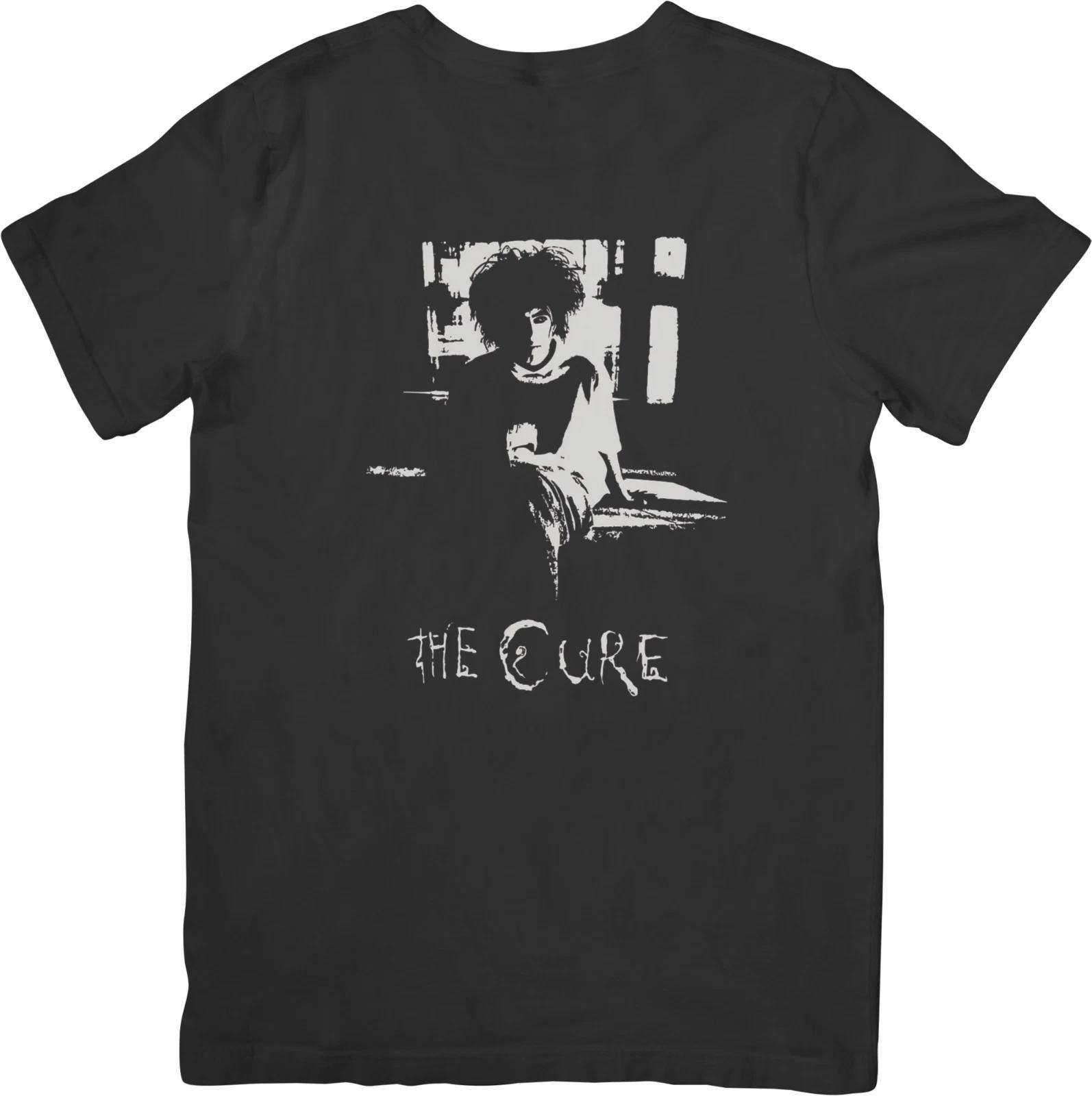 

The Cure Music Унисекс Футболка из качественного хлопка черного цвета для мужчин и женщин 3XL