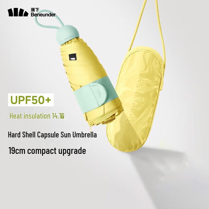 

Beneunder UV Protection 5-Fold Capsule Sun & Rain Umbrella