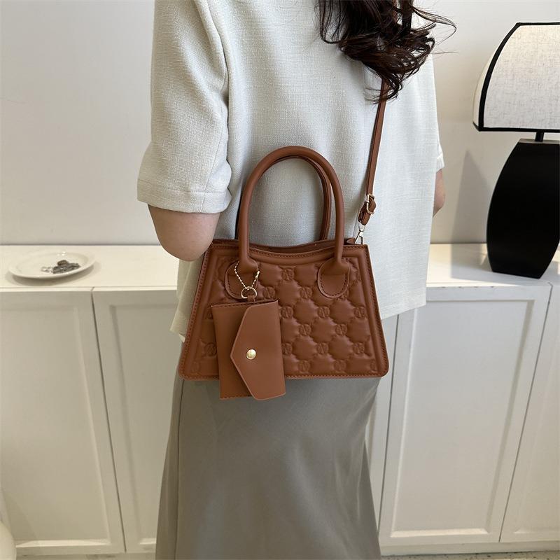 summer new fashion simple small square bag casual shoulder bag trendy messenger bag niche simple handbag