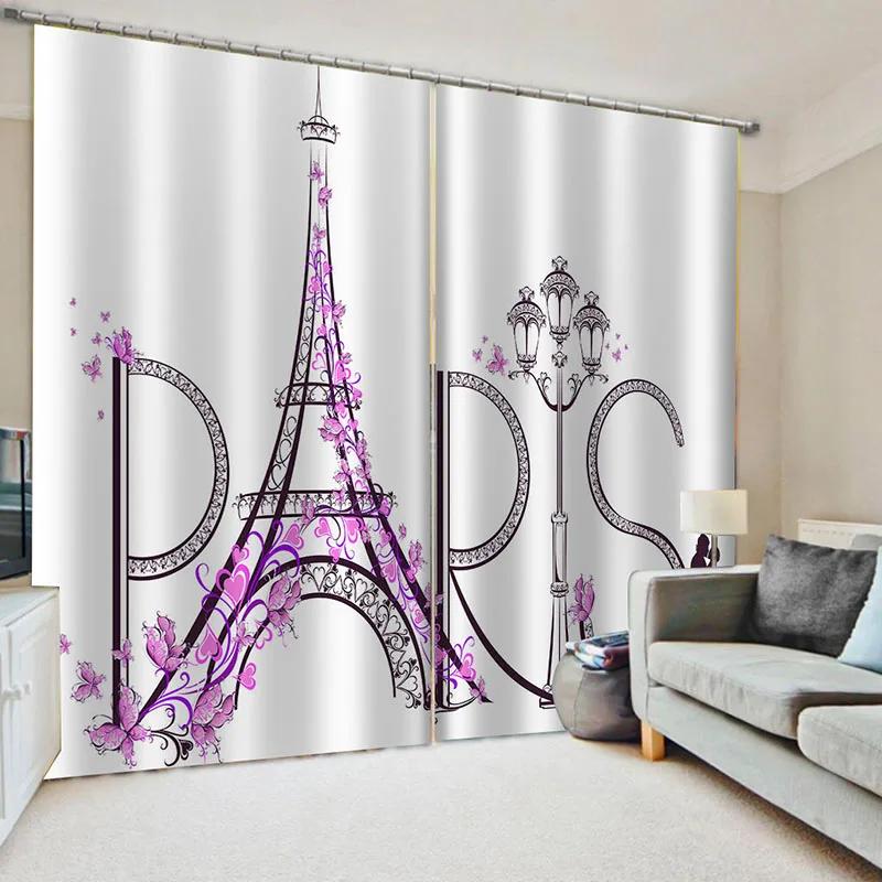 

Современные лондонские шторы, ретро-телефонная будка, традиционная местная культурная икона, принт, шторы для гостиной, спальни, оконные шторы W50xH130(CM)x2pcs&Grommet Top