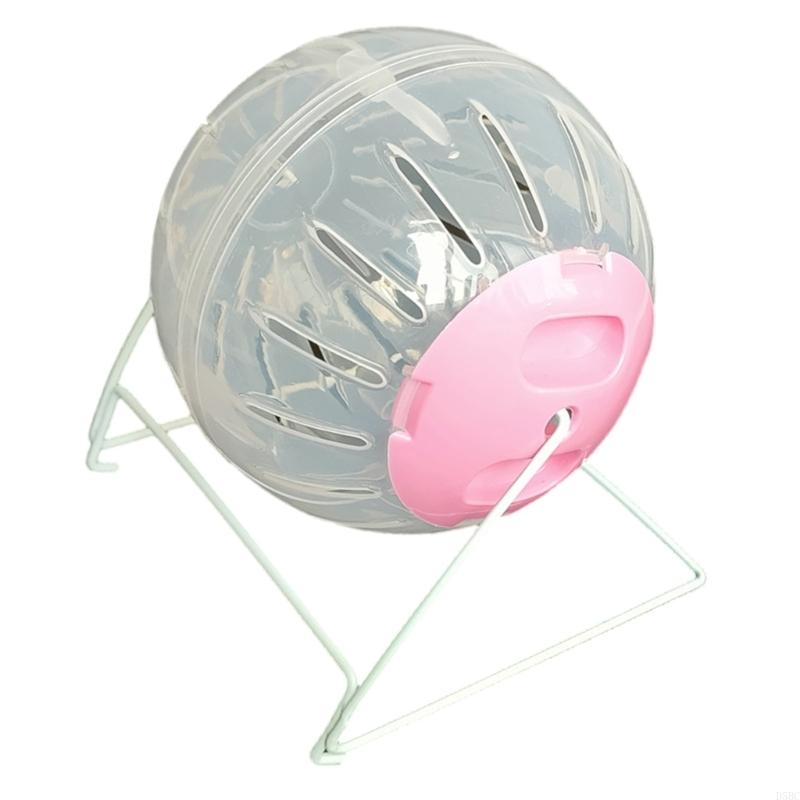 Quiet Activity Wheel For Hamsters Exercise Roller Ball Toy With NonSlip Base Active Pet Entertainment Accessory