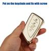 ACROPIX Keyless Entry Remote Cover Key Fob Cover TPU 4 Button Compatible with Lexus