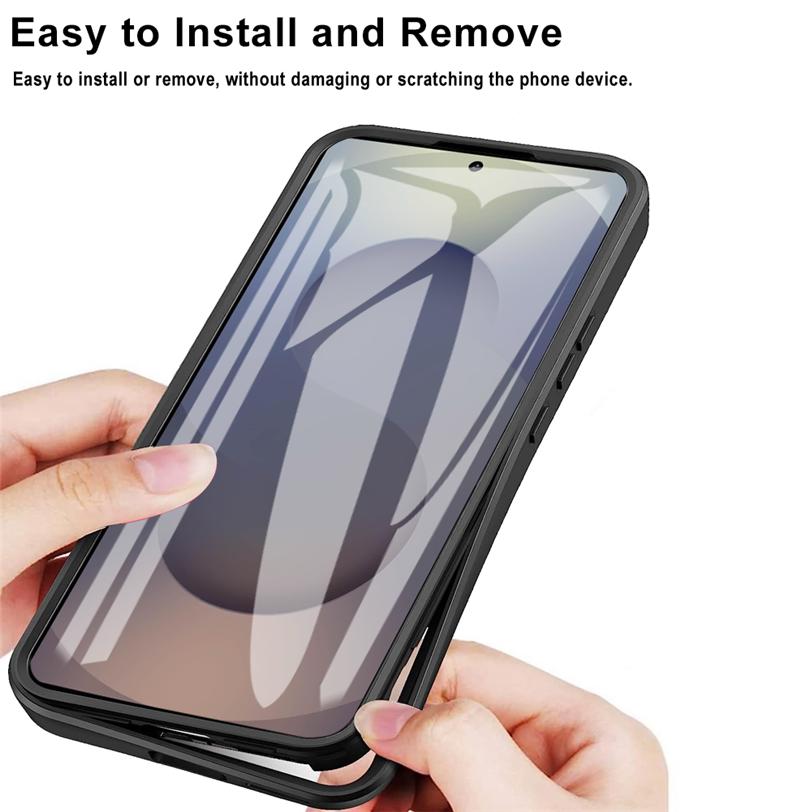 Etui ochronne 360 dwustronne pełna ochrona do Samsung Galaxy S26 Ultra GalaxyS26 Plus S 26 5G Przedni ekran odporny na wstrząsy przezroczysta osłona