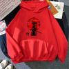 Japan Samurai Armor Katana Graphic Hoodies Cartoon Print Aesthetic Sweatshirt for Autumn/Winter Anime Clothing Moletom Hoody