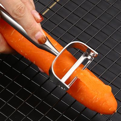 Verdickter 304 Edelstahl Schäler Gemüse Kartoffel Karotte Tomate Schneider Schälmesser Obstschneider Küchenhelfer