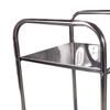 Storage Shelf Stainless Steel Heavy Duty Rack Side Shelving Table End Shelving Holder for Bathroom
