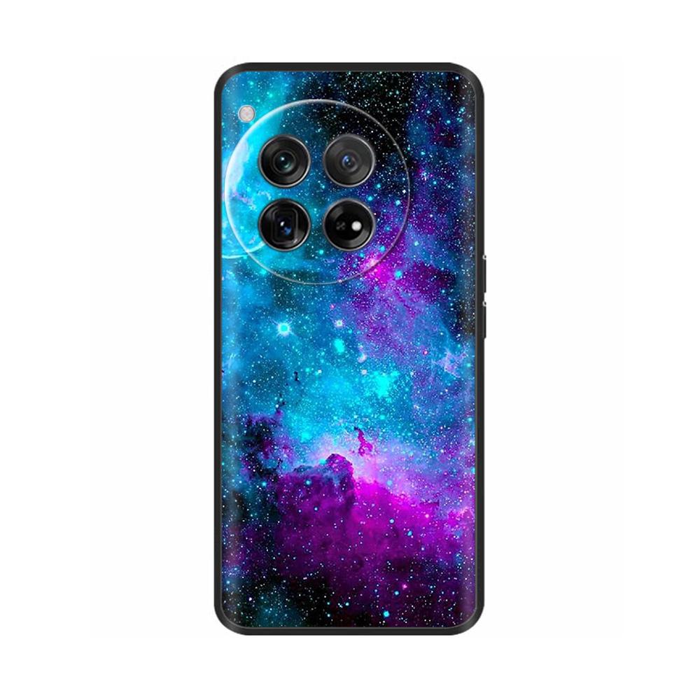 For OnePlus 12 Case Marble TPU Silicone Soft Phone Cases Cover For OnePlus 12 5G CPH2581 6.82" OneMore 12 Colorful Painted Capa