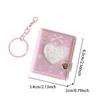 Ins Korean Version Bow Photo Album Student Id Card Storage Book Cute Star Chasing Small Card Display Mini Pendant Book