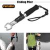 Portable Stainless Steel Fish Lip Gripper Grabber Fishing Tools Fishing Pliers Accessories