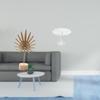 Nordic Abstract Metal Sculpture Figurine Creative Ornament for Miniature Dollhouse Table Home Party