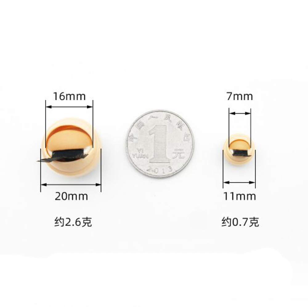 HJ Moving Blinking Doll Eyes Doll Eyes Handmade Doll Eyes DIY Toys (TS16 (Blue), Set of 20)