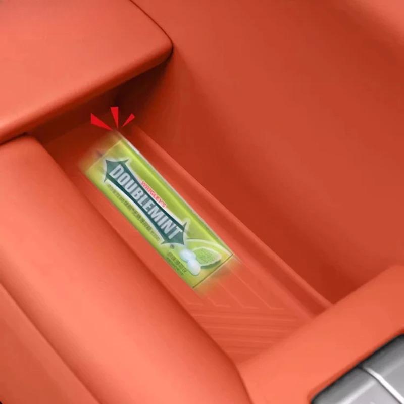 For Li Lixiang L6 L7 L8 L9 2026 Restyling Car Styling Door Storage Box Handle Pad Silicone Door Slot Pad Interior Accessories