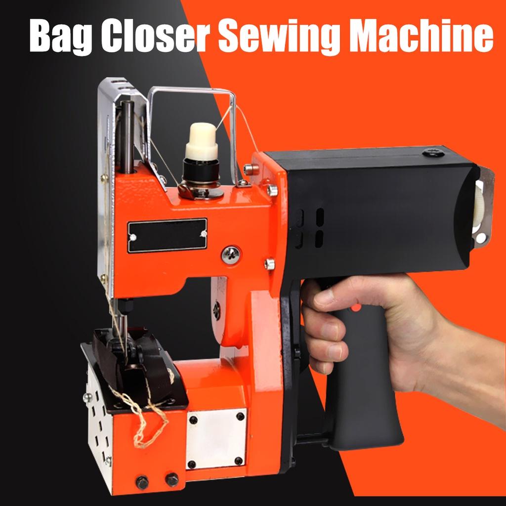 100W Portable Electric Sewing Machine Sealing Machines 220V Industrial Cloth Stitching Seal Machine With Adapter