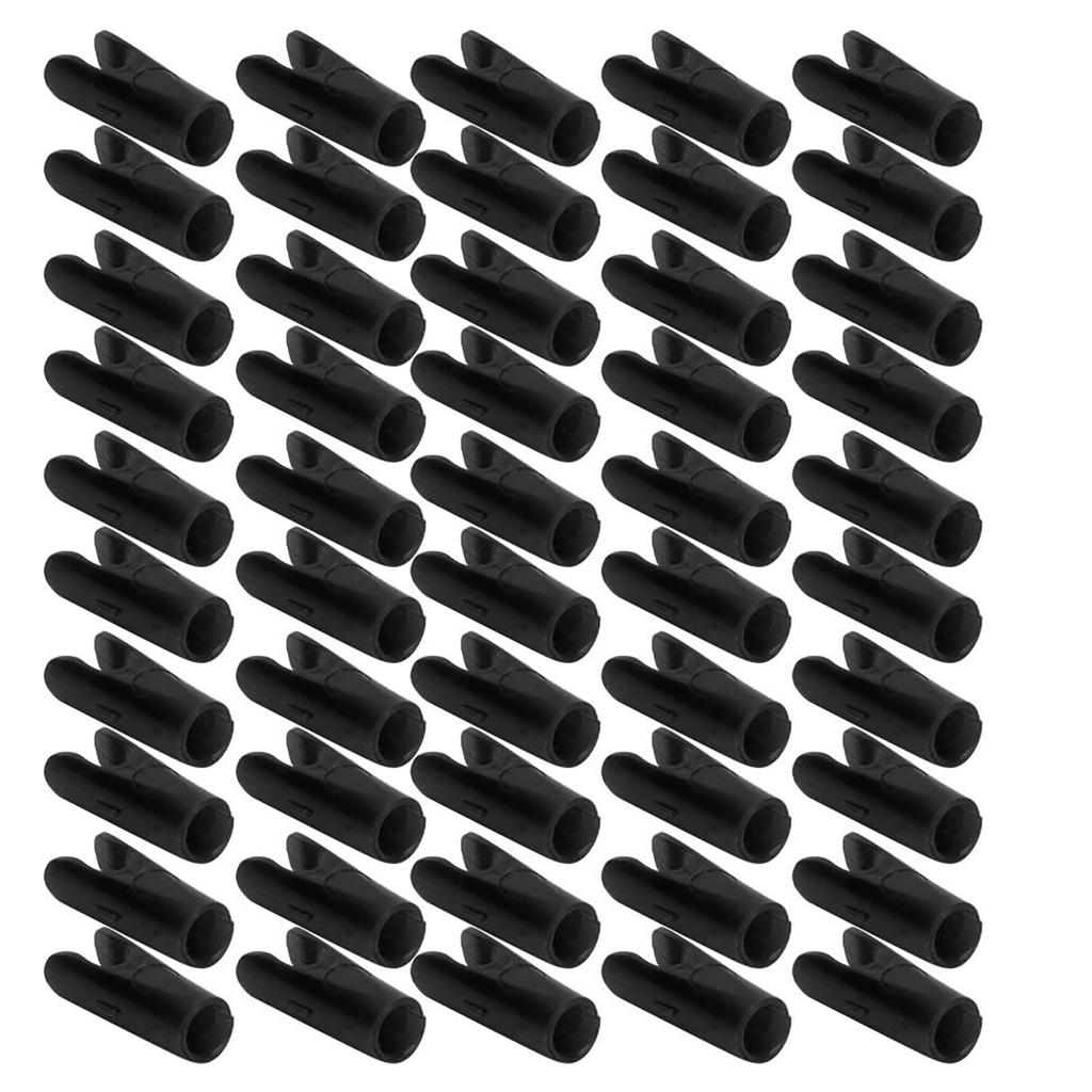 50Pcs Archery Nocks Insert Pin Shaft Tails Hunting Shooting Accessory
