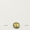 5Pcs Half Ginger Resin Alloy Button Fashion Shirt Knitted Cardigan Sleeve Collar Decorative Button Men'S Suit Button