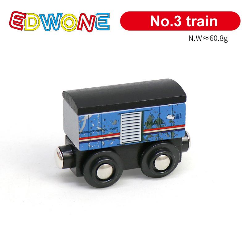 1pcs Magnetic Train Toys Wooden Train Locomotive Car Truck Railway Accessories Fit for Wooden Tracks Toys for Kids Gifts