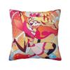 Federa Cuscino Quadrata Helluva Boss Beelzebub Copricuscino Poliestere Cuscino Zip Decorativo Comodità Cuscino da Arredo per Casa Auto