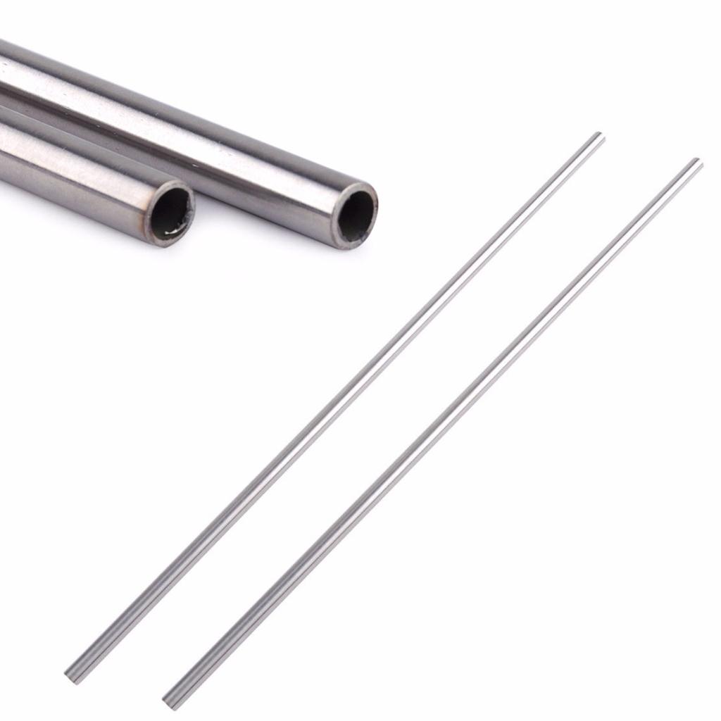 2pcs New Stainless Steel Capillary Round Tube Pipe OD 10mm ID 8mm Length 500mm