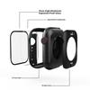 Case for Apple Watch Series 11/10/9/8/7/SE/3/6/5 Screen Protector 360° Full Protective Tempered Glass Face Cover+Back PC Bumper