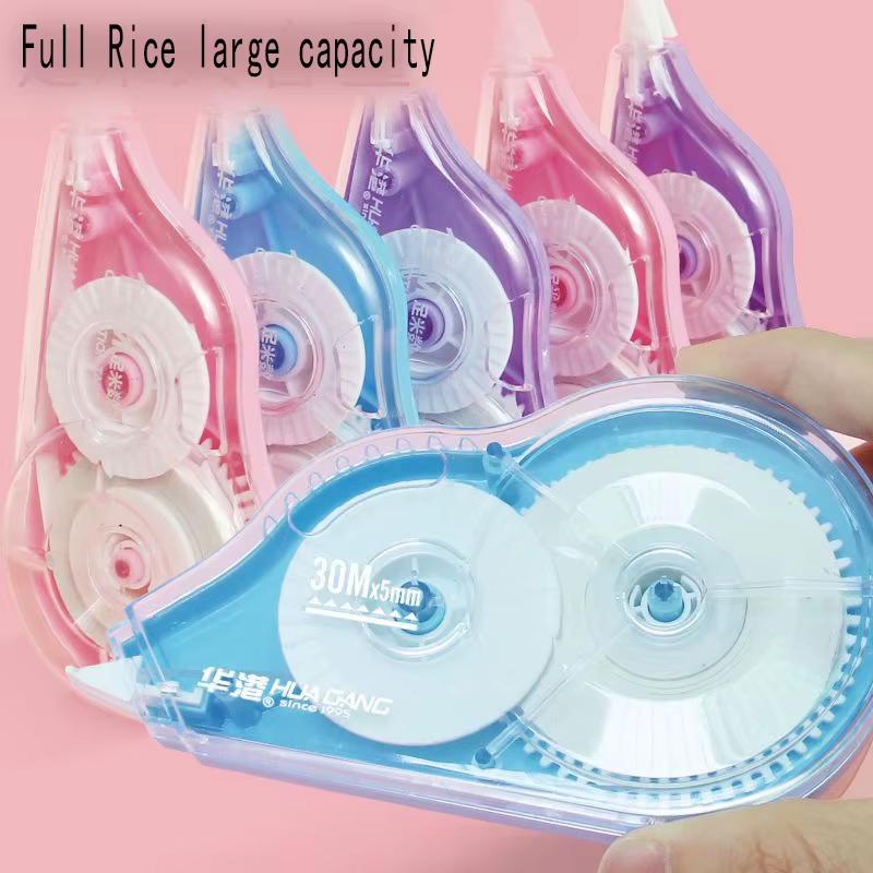 Correction Tape 6 Packs 72 Meters In Total Affordable Packs Large Capacity Correction Tape Student Correction Tape White