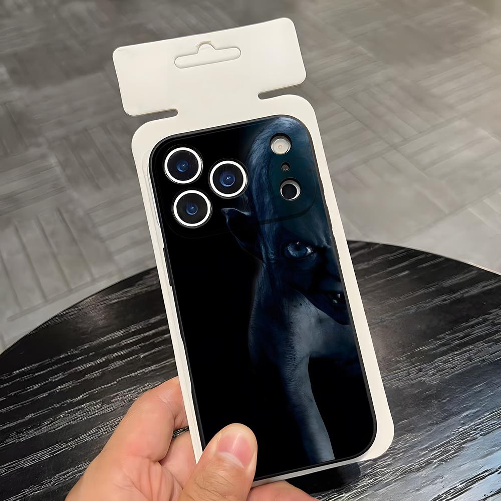 L-Lord Of The R-Rings Gollum Phone Case For IPhone 17 Air 16 E Pro Max 15 14 13 Mini 12 Pro 11 Max Plus Black Soft Shell