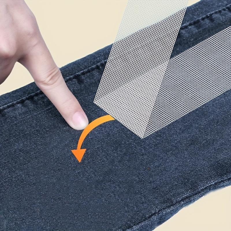 Invisible Double-Sided Fabric Tape for Easy Pants Hemming - No Sew, No Iron Needed