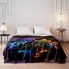 Colorful Gaming Controller Design Blanket Flannel blanket for bedroom, living room, sofa, and nap sofas.
