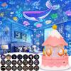 Star Galaxy Projector Light 21 In 1 Starry Sky Projector 360° Rotating Atmosphere Lamp for Kids Birthday Xmas Gifts