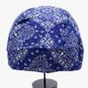 Trifong Bandana Cap Cotton Paisley Pirate Hat Quick Dry Sweat Wicking Breathable Summer UV Protection Doo Rag Inner Cap Bicycle Helmet Anti-UV