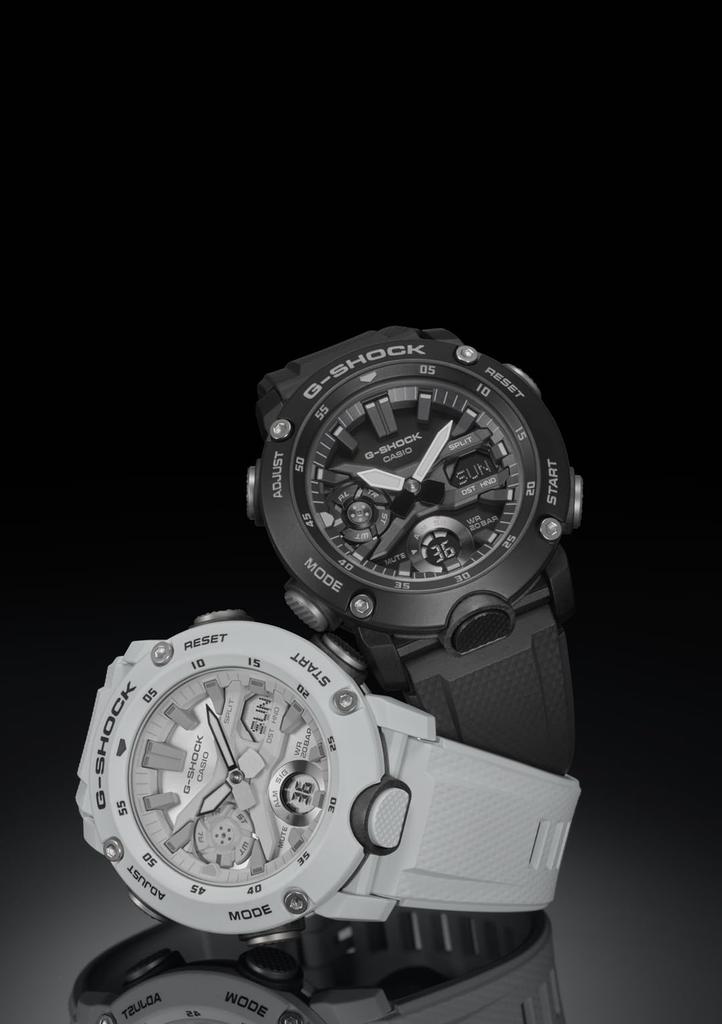 Casio Black Watch with Carbon Core Guard Structure G-Shock GA-2000S-1AJF Men's