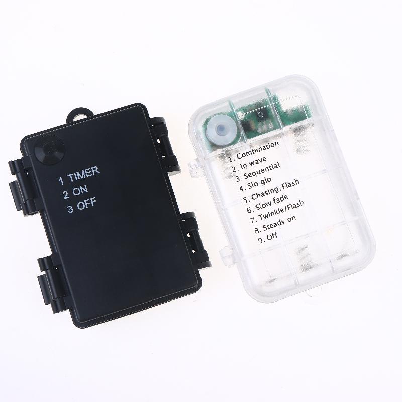 1 Set 3 Sections AA Battery Holder 3V No.5 Waterproof And Dustproof Battery Cartridge With Timing Function