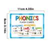Kids Phonics Learning Cards Educational Toys English Words Learn To Read Cards English Learning Tool