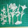 Blomma Löv Metall Cutting Dies DIY Scrapbook Paper Cards Fotodekor Stencil