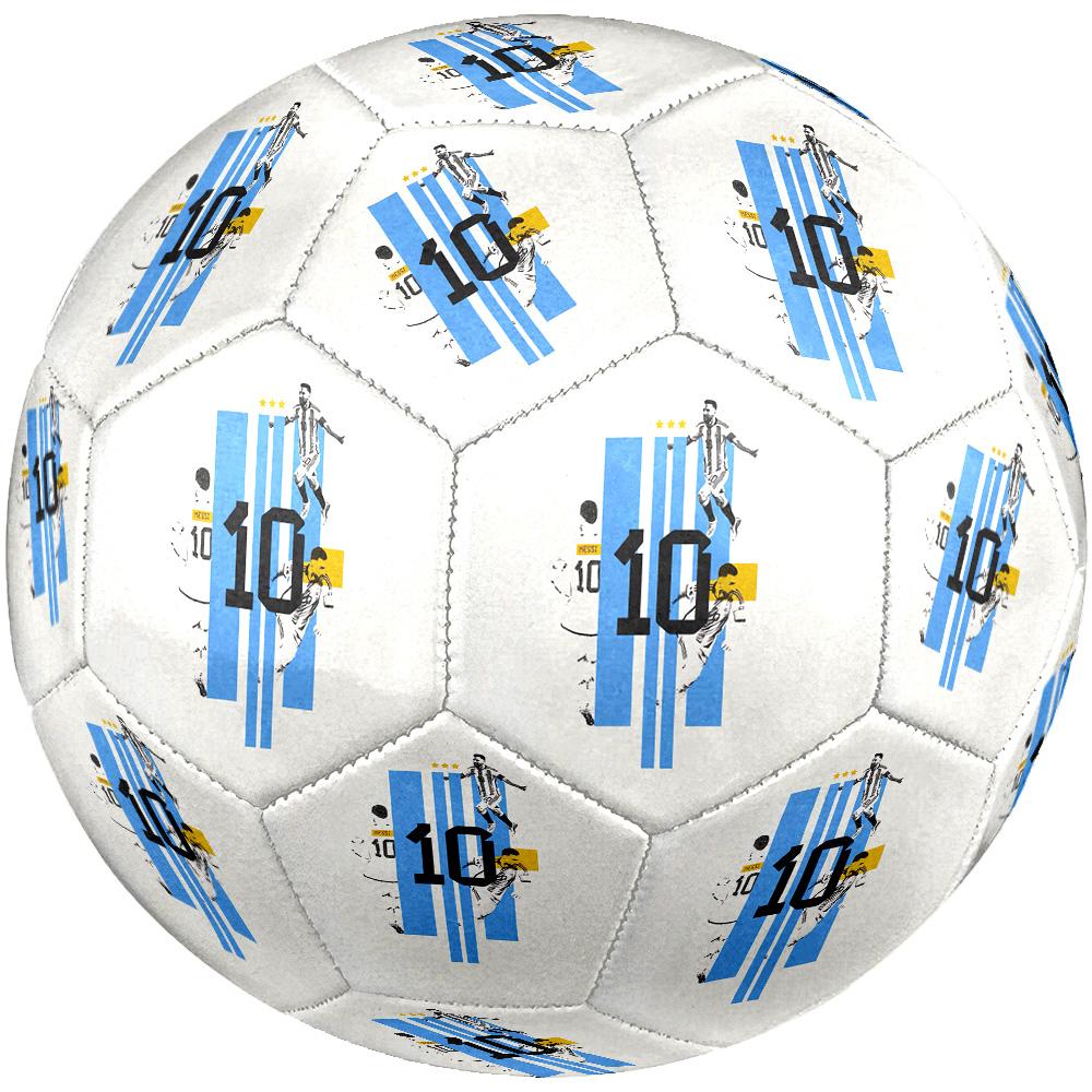 1pc Messi Size 5 Soccer Football Machine Stitched Outdoor Universal Football Soccer Accessory Luxury Gift for Birthday Christmas