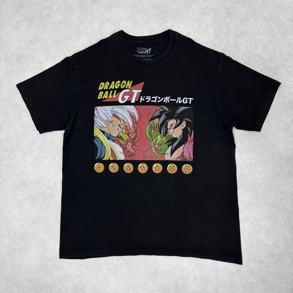 [GEBRAUCHT] Vintage Dragon Ball GT Kurzarmshirt, Manga, Anime, schwarz
