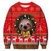 Grinch Christmas Cartoon Hoodie Unisex Long Sleeve Crewneck Sweatshirt Teens Casual Print Top
