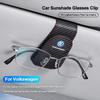 O6Car Sun Visor Glasses Clip Auto Interior Accessories For Volkswagen Jetta Golf Passat Polo Tiguan Transporter Scirocco T-ROC GTD