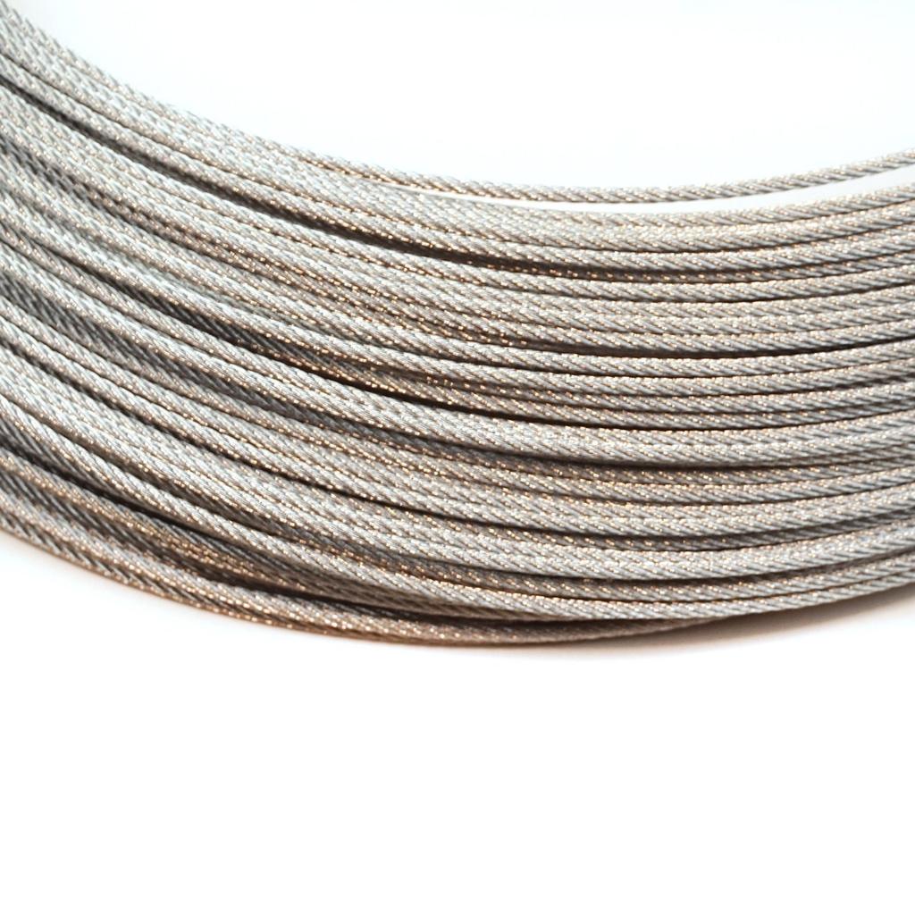 EWR5472 Window Regulator Repair Cable Steel Wire Rope 7x7 Diameter: 1.5 mm Length : 100 meter for Car Window Regulator