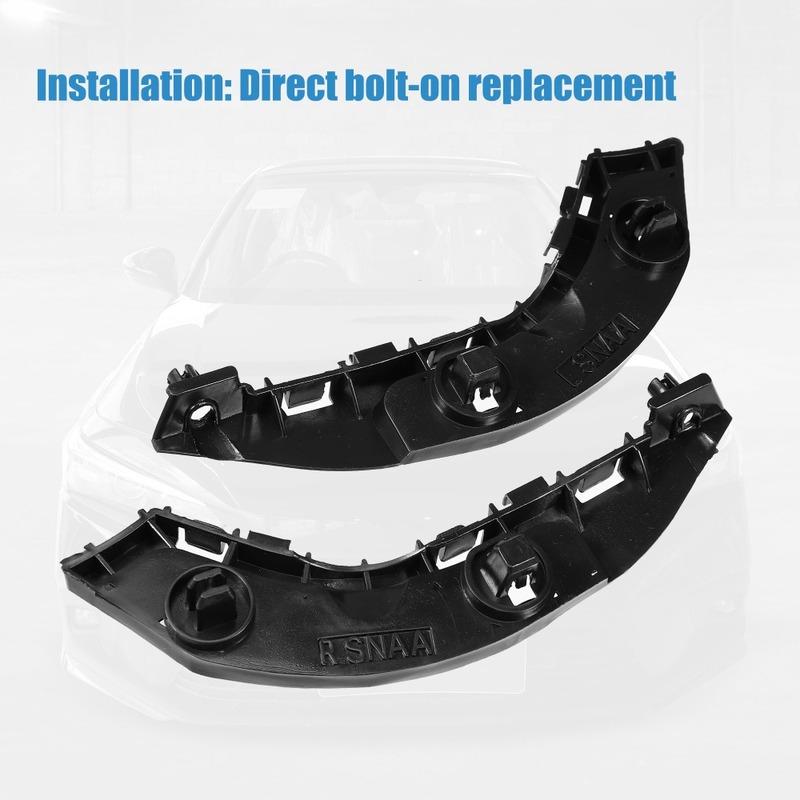 2Pcs Right+Left Car Front Bumper Bracket For Honda Civic 2006 2007 2008 2009 2010 2011 71198-SNA-A02 71193-SNA-A02