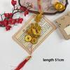 1Pcs 2027 Chinese Goat Year Decor Red Tassel Cute Lucky Hanging Ornament for Spring Festival Housewarming Gift