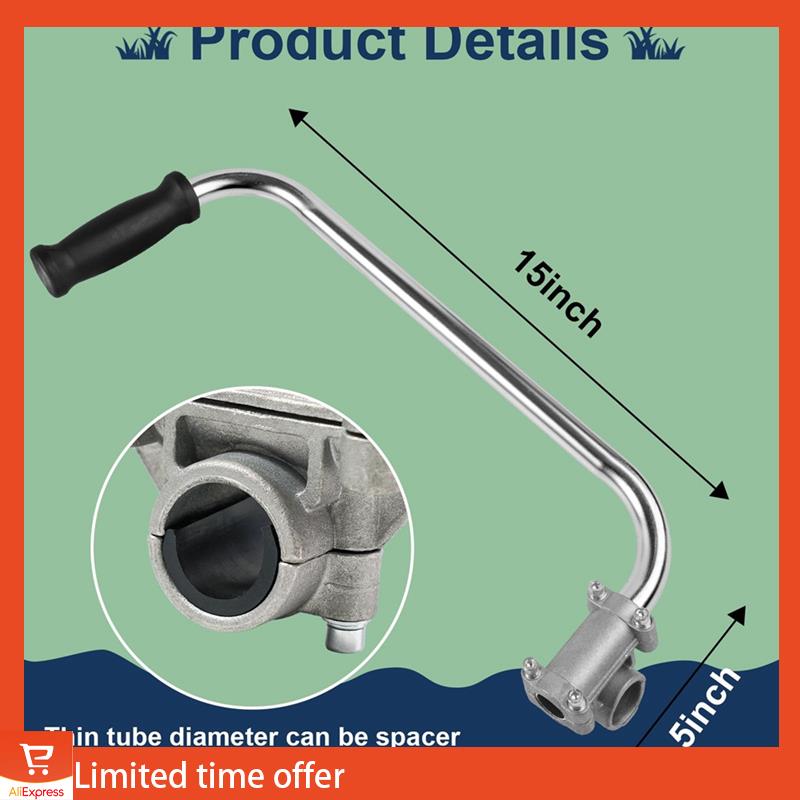 Fresh 2PCS Weed Eater Handle - String Trimmer Handle, Ergonomic Trimmer Grip, Weedeater Handle With Bracket Clamp
