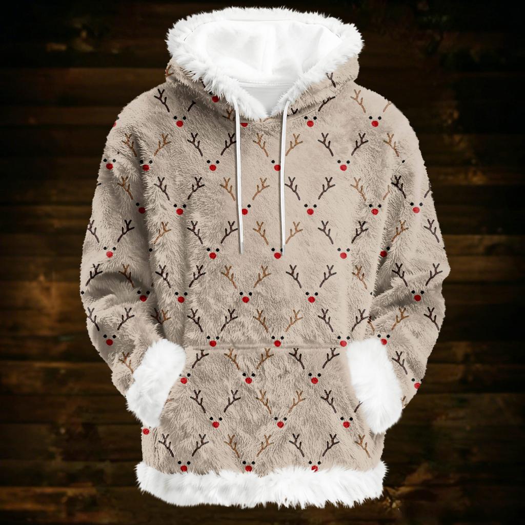 Hoodies For Women Oversized Winter Plush Cute Sweatshirts Pullover Trendy Fall Winter Clothes