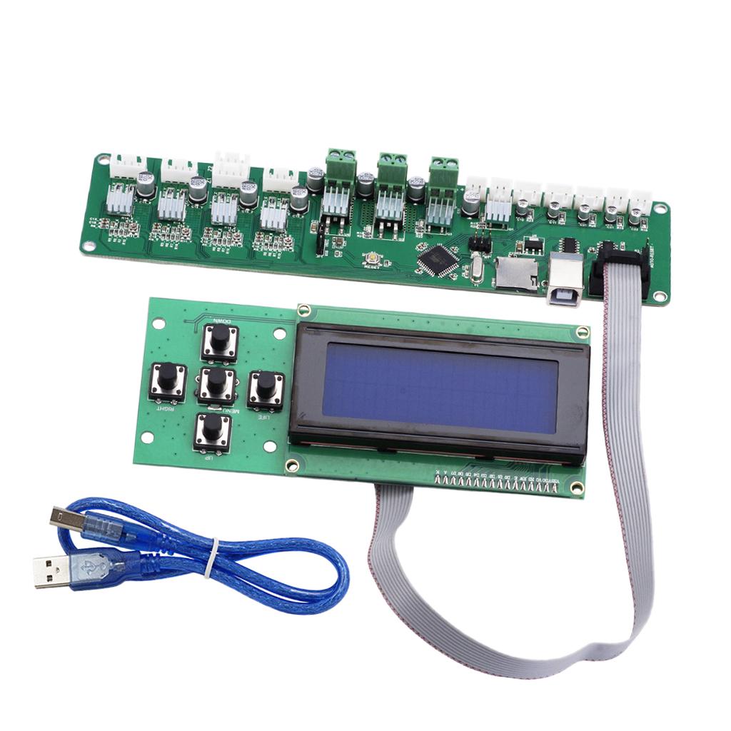 3D Printer Control Board Melzi 2.0 Motherboard+2004 LCD Smart Display Screen